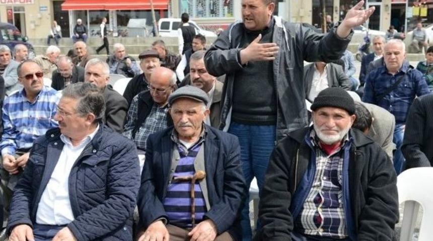 Demirci&rsquo;deki İmar Planı Değişikliğine Halk Tepkisi