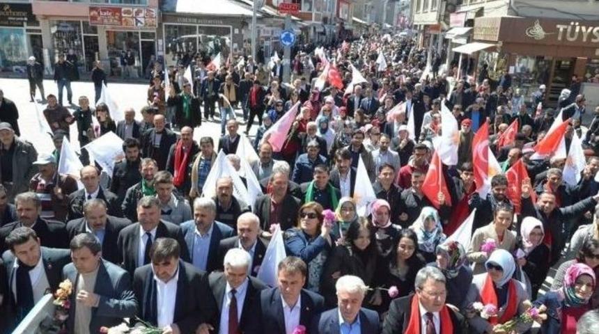 Ak Parti&rsquo;nden Kelkit&rsquo;te G&ouml;vde G&ouml;sterisi