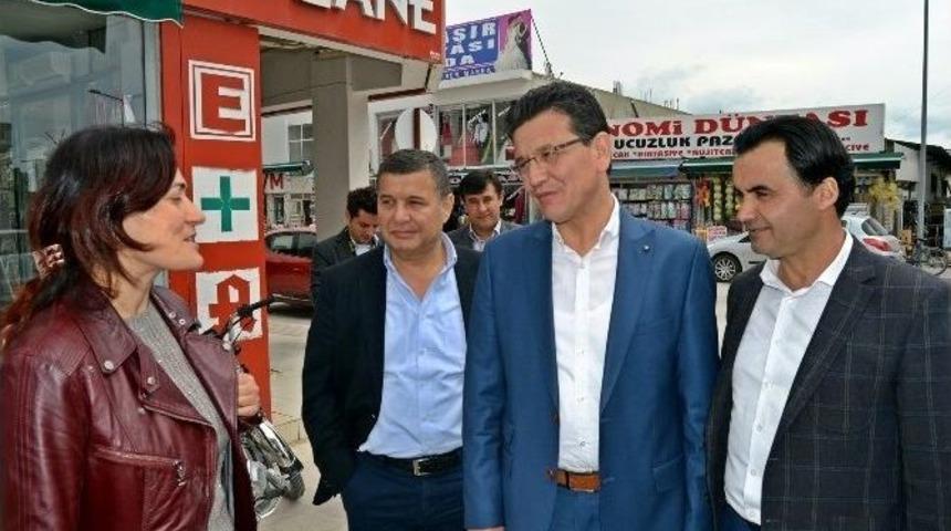 Uslu, Demre&rsquo;den Destek İstedi