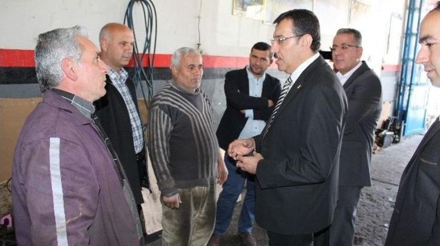 Ak Parti Heyeti, Sanayi Esnafıyla Bir Araya Geldi