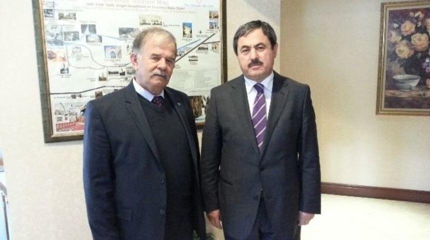 Mhp Milletvekili Adayı Yuvalı’dan Başkan Eser’e Ziyaret