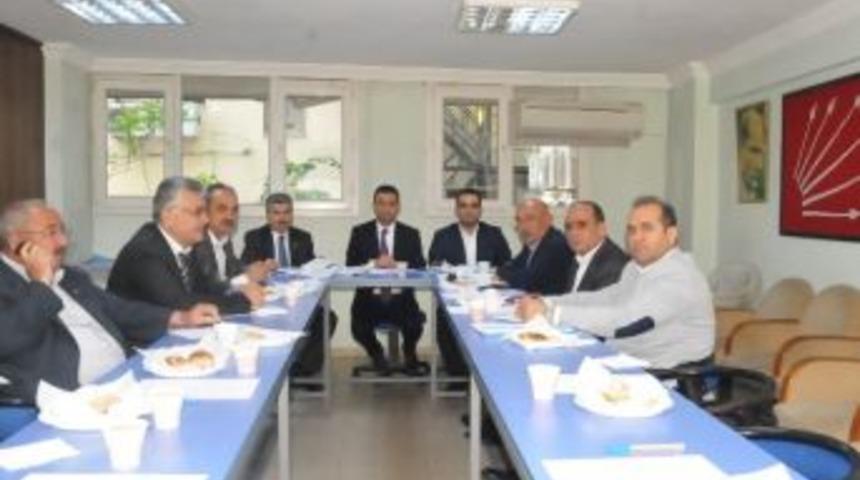 Chp Merkez İl&ccedil;e Başkanları Se&ccedil;im İ&ccedil;in Toplandı