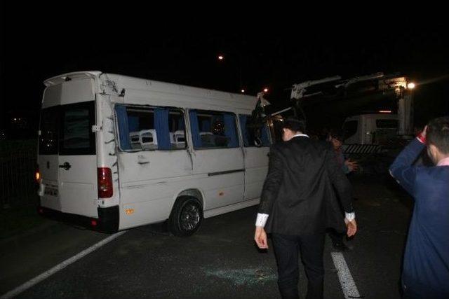 Trabzon’da Düğün Konvoyunda Kaza: 3 Yaralı