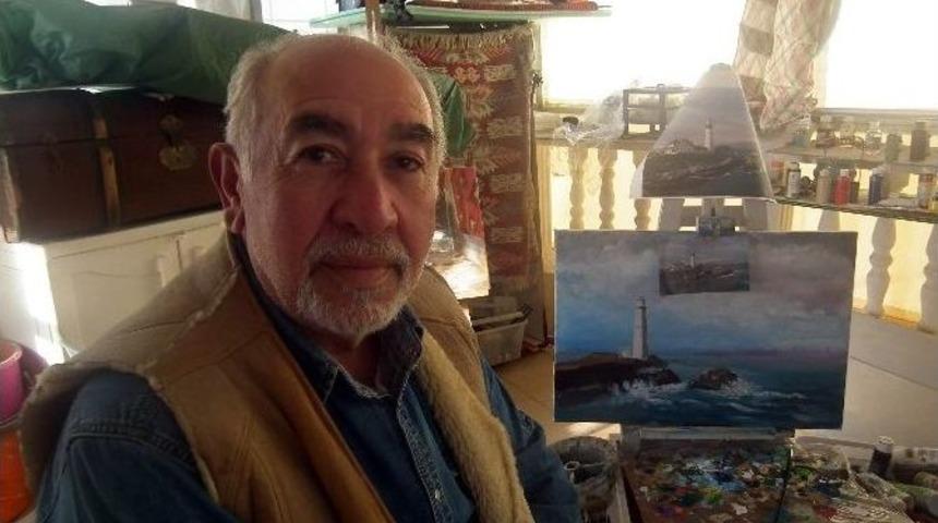 70&rsquo;inden Sonra Evini Resim At&ouml;lyesine &Ccedil;evirdi