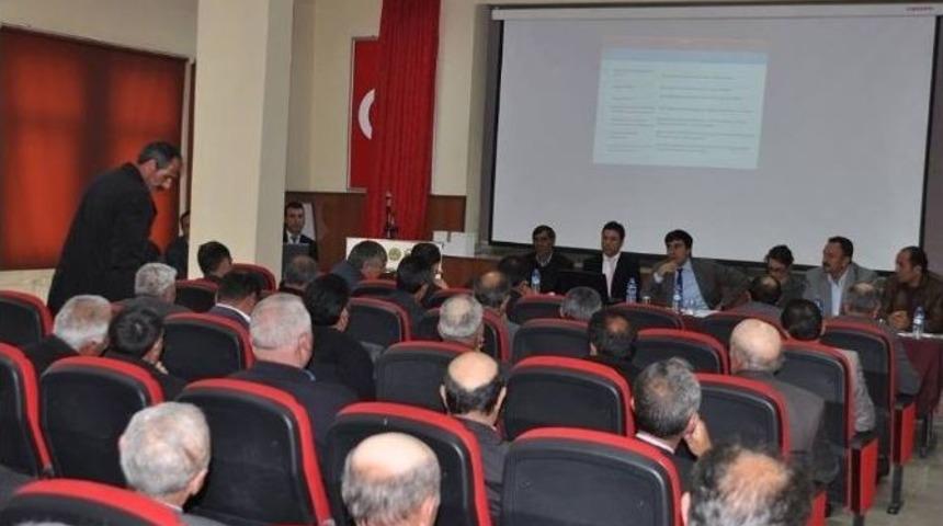 Arpa&ccedil;ay K&ouml;ylere Hizmet G&ouml;t&uuml;rme Birliği Olağan Toplantısı Yapıldı