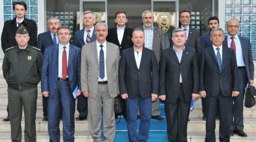 Afyonkarahisar&rsquo;da Vali G&uuml;ner Başkanlığında Se&ccedil;im Toplantısı