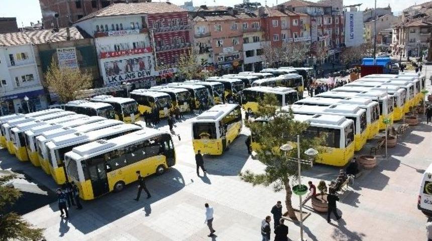 Minib&uuml;s&ccedil;&uuml;lerden Başkan Yazgı&rsquo;ya Teşekk&uuml;r