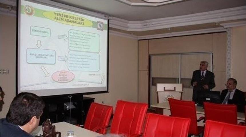 Elazığ’da Ormancılık Araştırma Enstitüsü Müdürlüğü İstişare Toplantısı Yapıldı