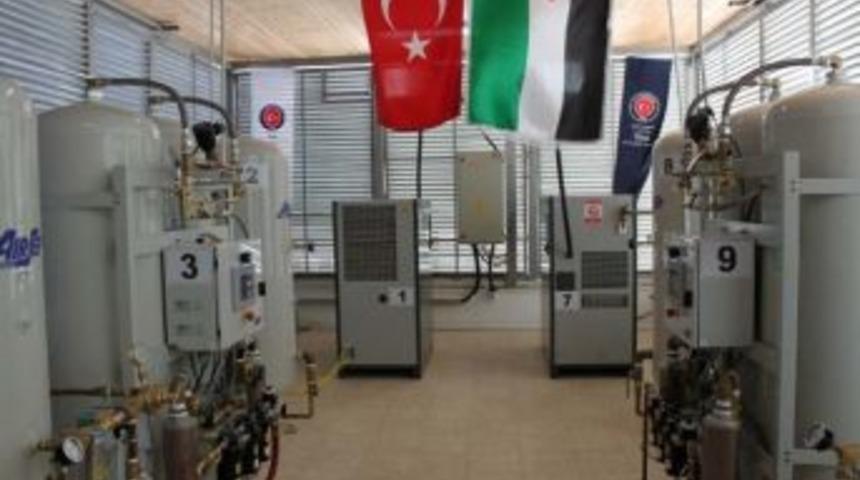 Tika&rsquo;nın Filistin Ramallah&rsquo;ta Kurduğu Oksijen &Uuml;retim &Uuml;nitesi&rsquo;nden 600 Bin Hasta Faydalanıyor
