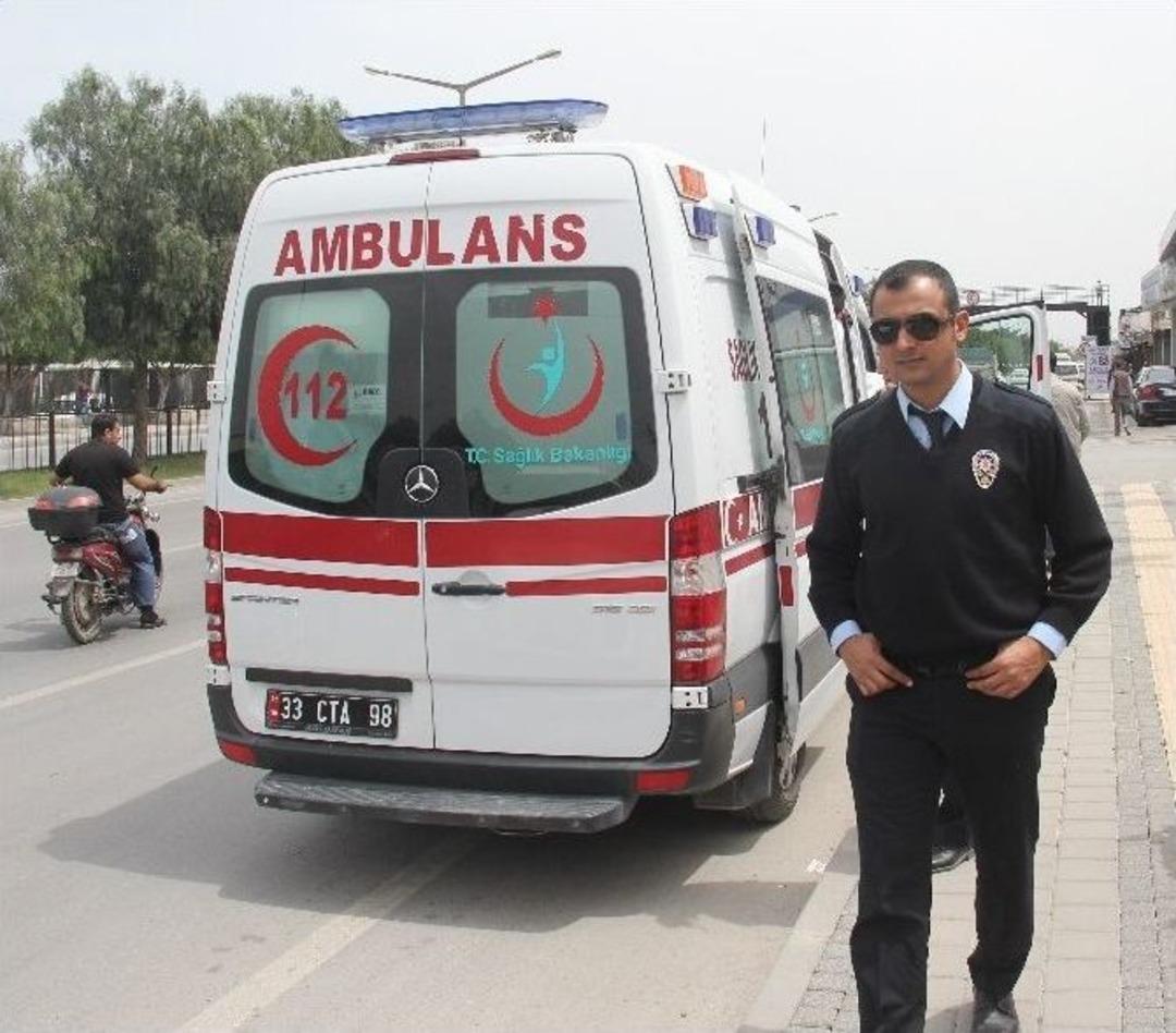 Hırsızlar Olay Yerinden Ambulansla Ka&ccedil;tı