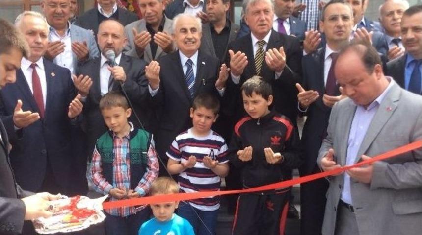 Edirne Valisi Şahin, Osmanlı K&ouml;y&uuml; Camisi&rsquo;ni A&ccedil;tı