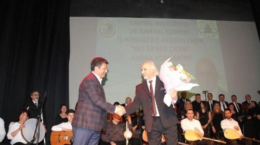 Ali Ekber &Ccedil;i&ccedil;ek Kartal&rsquo;da T&uuml;rk&uuml;lerle Anıldı