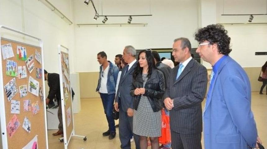 Görsel Sanatlar Eğitimi Sergisi Açıldı