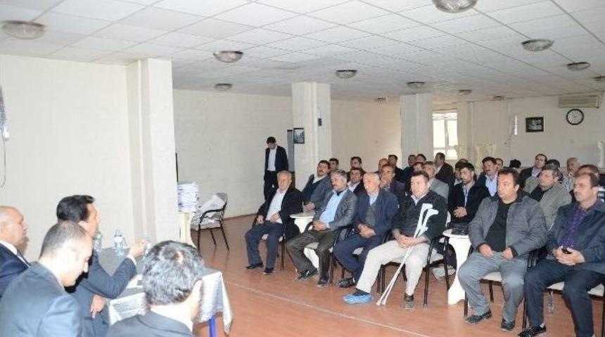 Maski, Darende&rsquo;de Muhtarlar&rsquo;la Toplantı Yaptı