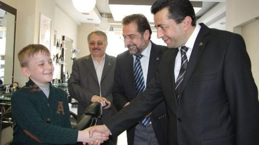 Mhp Milletvekili Adayları Lokma Dağıttı