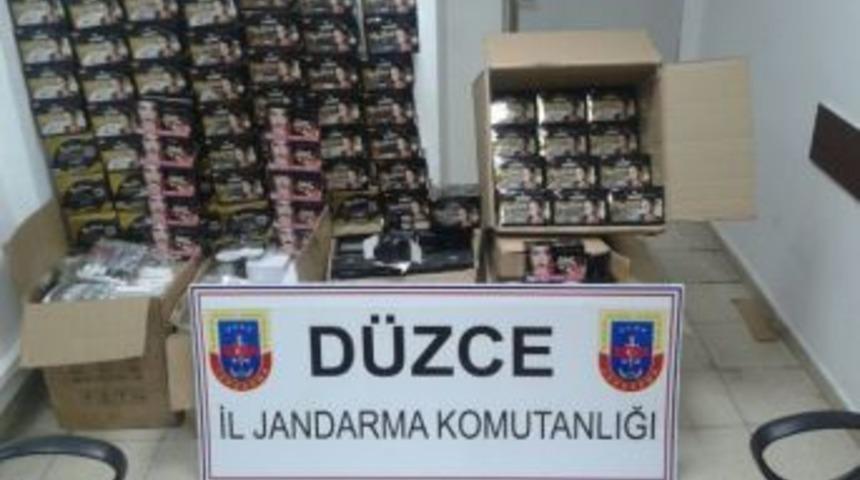 D&uuml;zce Jandarmasından Ka&ccedil;ak&ccedil;ılara Darbe