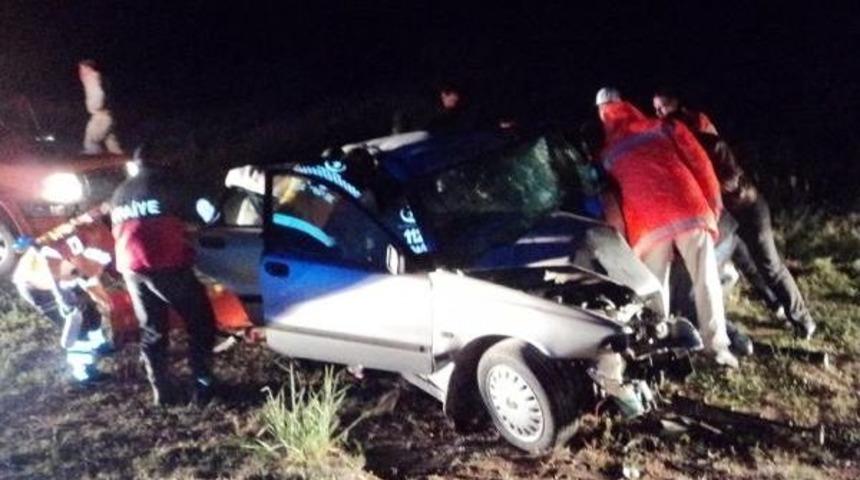 Burdur'da Kaza: 1 &Ouml;l&uuml;, 2 Yaralı