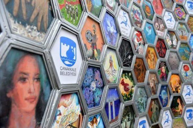 &Ccedil;anakkale de  barış Petekleri  Sergisi 1