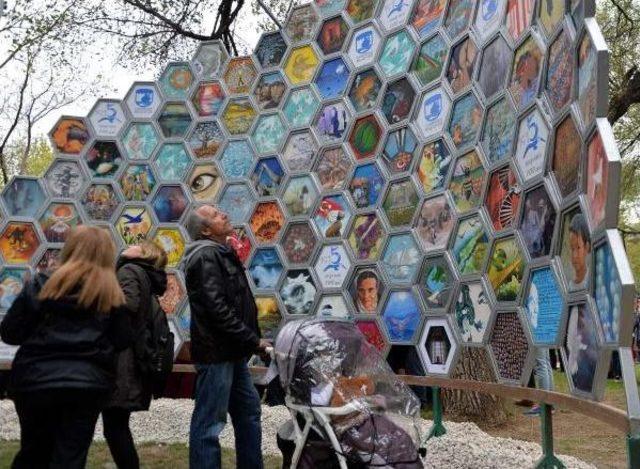 &Ccedil;anakkale de  barış Petekleri  Sergisi 2