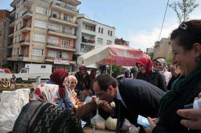 Balta Seçim Çalışmalarını Baba Ocağında Sürdürüyor