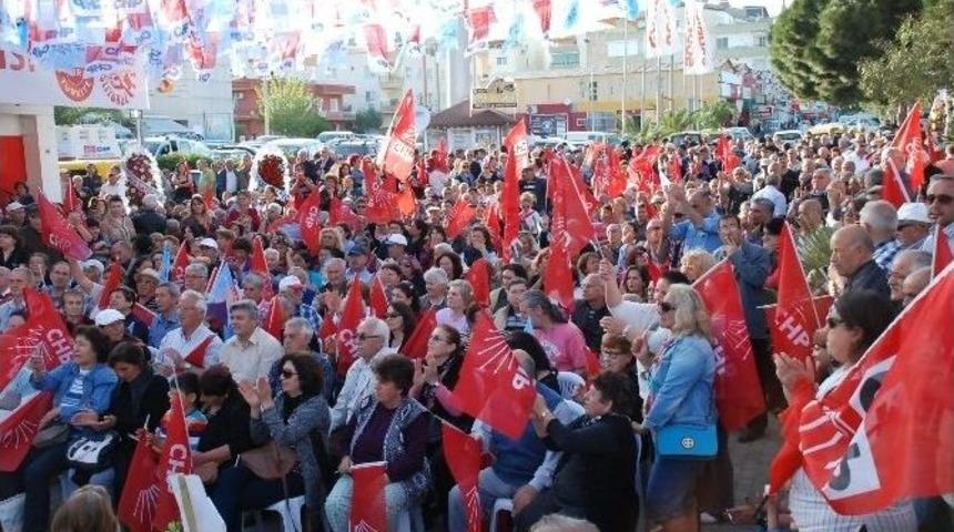 Didim&rsquo;de Chp&rsquo;den Miting Gibi Se&ccedil;im Ofisi A&ccedil;ılışı
