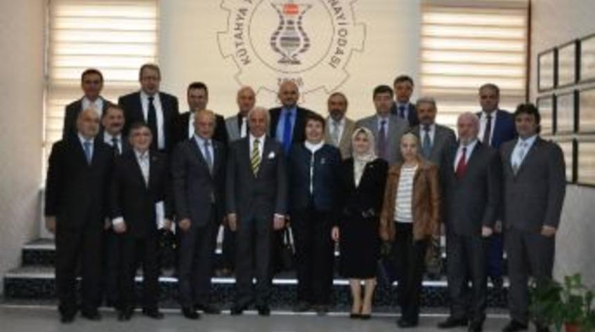 Chp K&uuml;tahya Milletvekili Adayları Kutso&rsquo;yu Ziyaret Etti