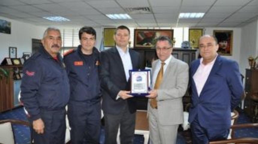 Saka&rsquo;ya Tssf&rsquo;den Plaket