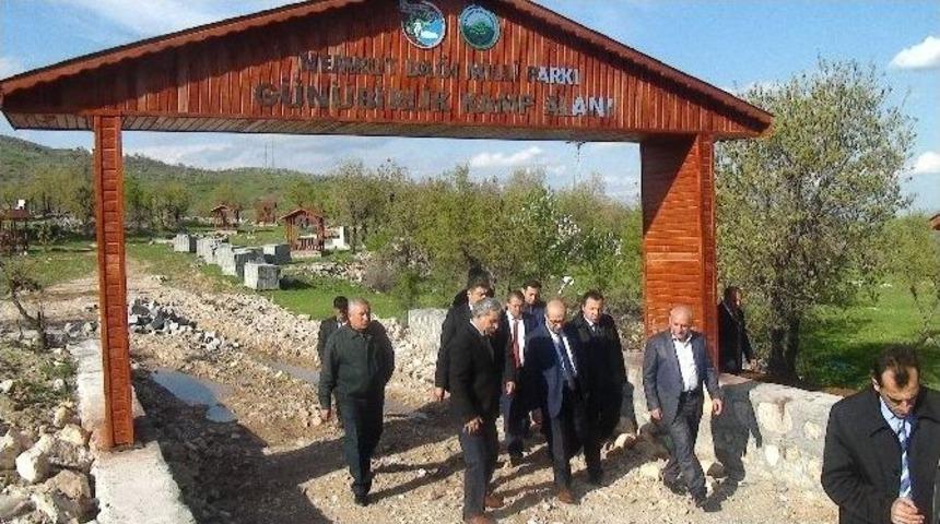 Nemrut Dağı Milli Parkına Günübirlik Kamp Alanı Kuruldu