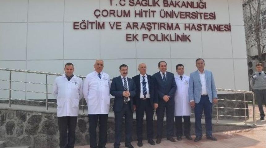 Hitit Üniversitesi’nde 1 Milyon 340 Bin 549 Hastaya Poliklinik Hizmeti Verildi