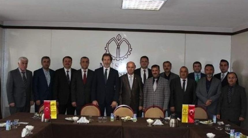 Gaziantep İl Emniyet Müdürü Erhan Gülveren Müsiad’ı Ziyaret Etti