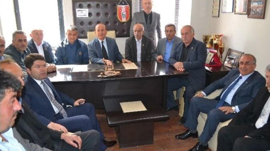 Ak Parti Milletvekili Adayları Dernek Ziyaretlerinde