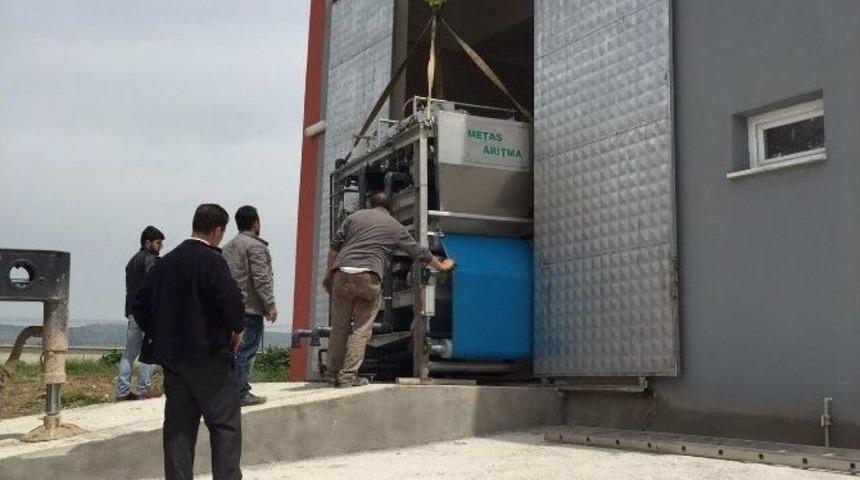 İcralık Arıtma Tesisi S&ouml;k&uuml;l&uuml;yor