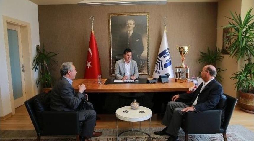 Bağımsız Adaydan Başkan Kocadon&rsquo;a Ziyaret