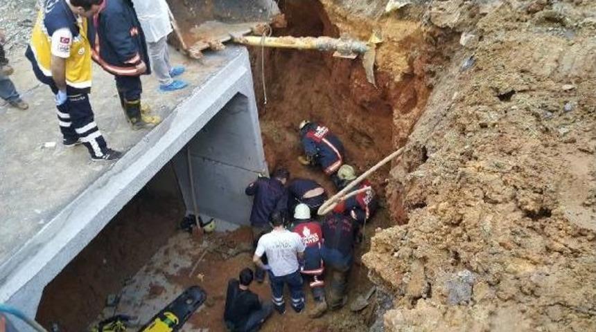Kanalizasyon Kazısı Sırasında G&ouml;&ccedil;&uuml;k Altında Kalarak Can Verdi