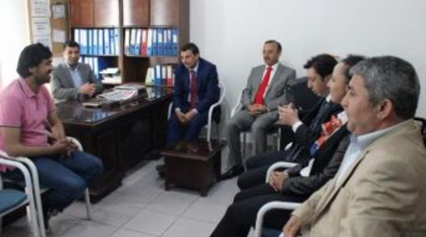 Ak Parti Teşkilatından İha&rsquo;ya Ziyaret