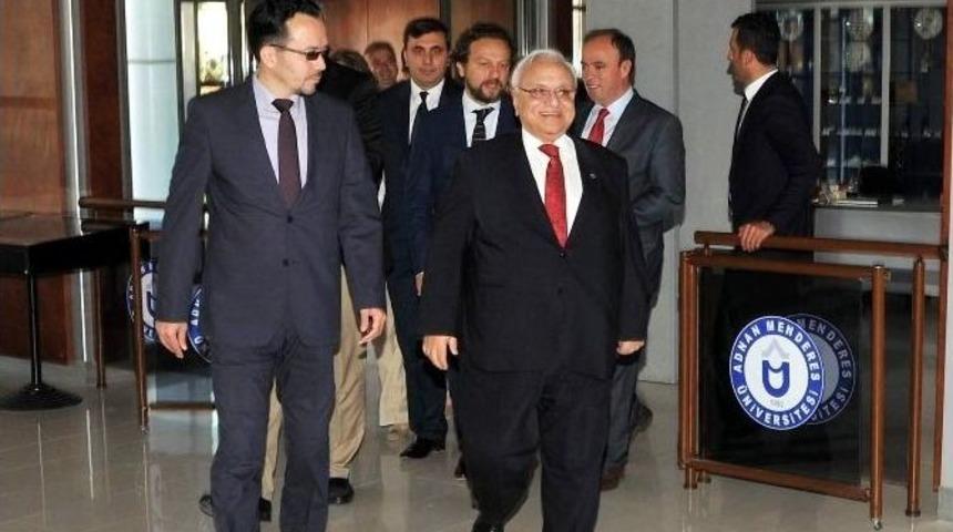 Atilla Ko&ccedil;&rsquo;dan Ad&uuml; Rekt&ouml;r&uuml; Bircan&rsquo;a Ziyaret