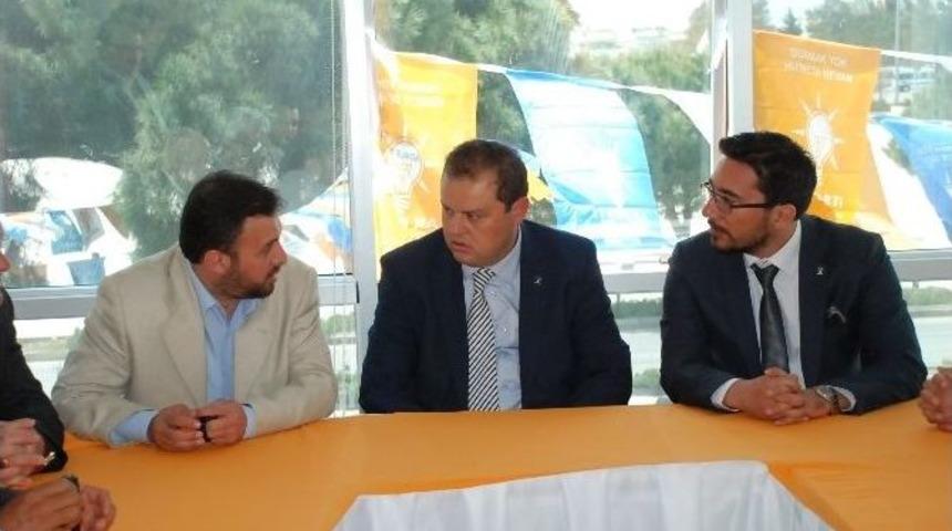 Ak Parti Adayı &Ouml;z Didim&rsquo;de Sanayi Esnafını Ziyaret Etti