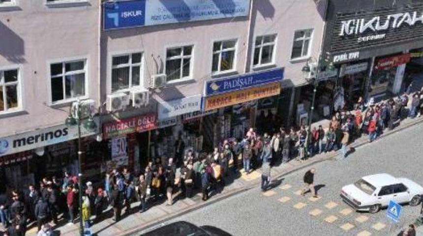 &Ccedil;aykur'a Alınacak 3 Bin 500 Mevsimlik Iş&ccedil;i I&ccedil;in 26 Bin 31 Başvuru