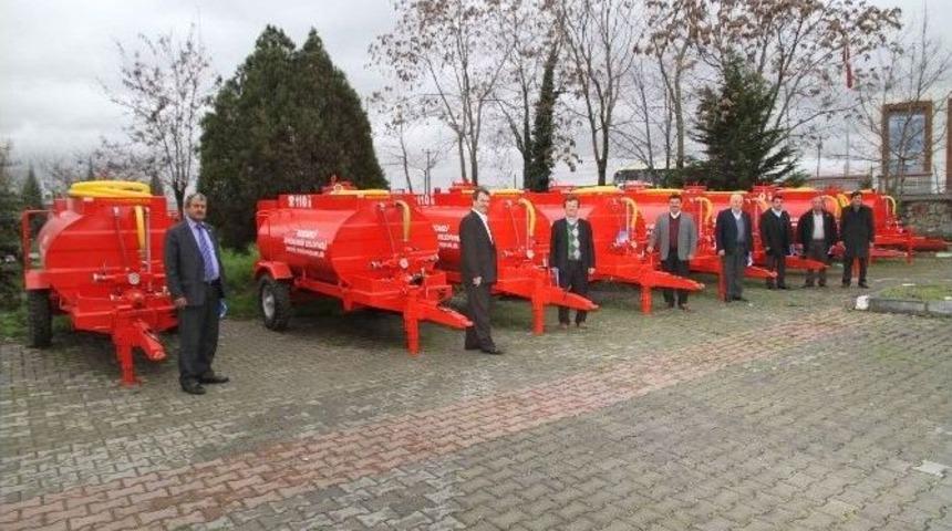 13 K&ouml;ye Daha Yangın S&ouml;nd&uuml;rme Tankeri Verilecek