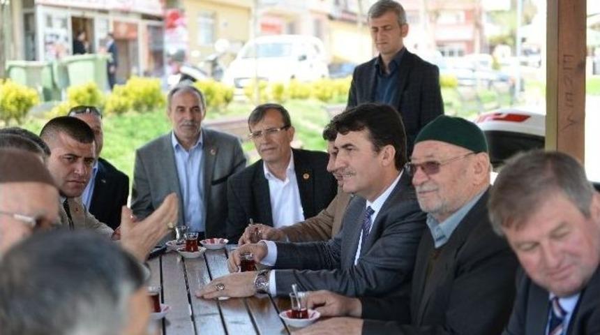 D&uuml;ndar Ovaak&ccedil;a Sakinleriyle Buluştu