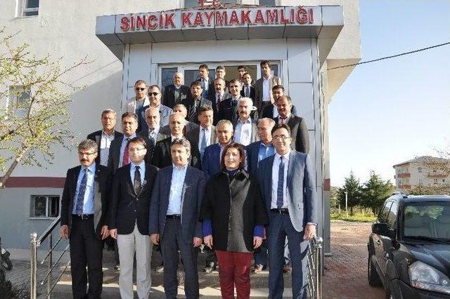 Ak Parti Heyetinden Şampiyon İlçe Sincik’e Ziyaret