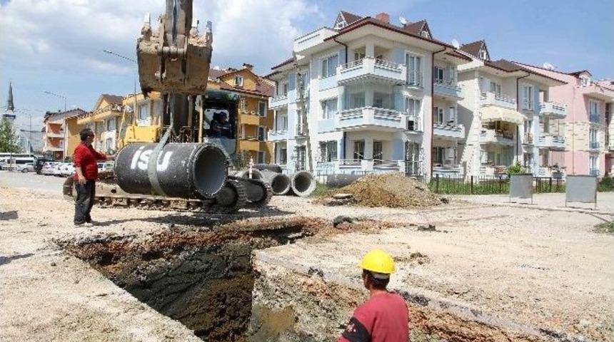 İzmit Alikahya B&ouml;lgesinde Yağmursuyu Hattı