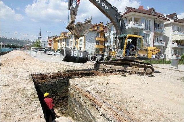 İzmit Alikahya Bölgesinde Yağmursuyu Hattı