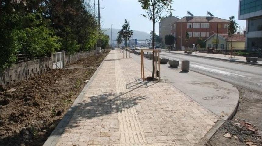 &Ccedil;aycuma&rsquo;da Bulvarlar Yenileniyor