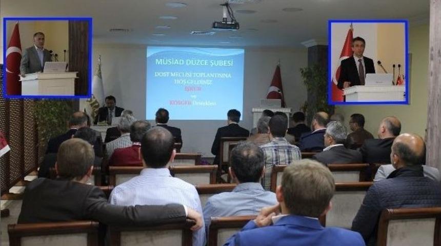 M&uuml;siad Dost Meclis Toplantısı Yapıldı