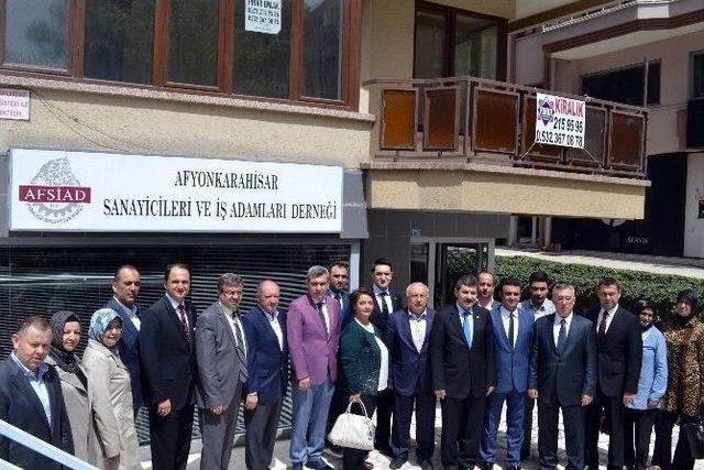 Ak Parti Milletvekili Adayları Afsiad Üyeleriyle Bir Araya Geldi