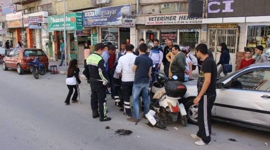 Otomobil Sürücüsü Engelli Vatandaşa Çarpıp Kaçtı