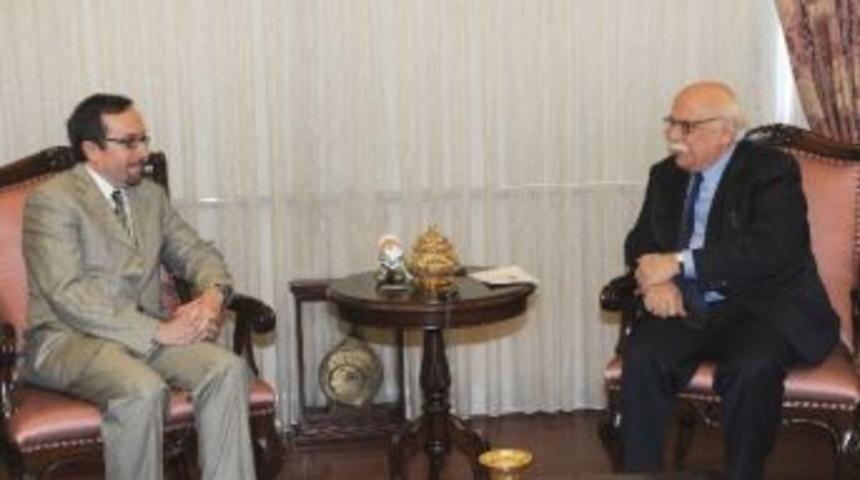 Bakan Avcı, Abd Ankara B&uuml;y&uuml;kel&ccedil;isi Bass&rsquo;ı Kabul Etti