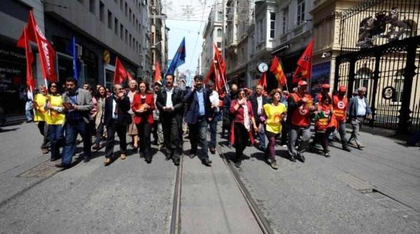 1 Mayıs Tertip Komitesi'nden Şişhane'de Anma