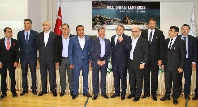 Van’da ‘aile Şirketleri 2023’ Zirvesi